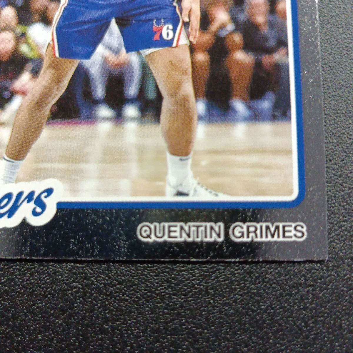 2025-26 Topps Basketball Card Quentin Grimes Silver Foil 45th Anniversary