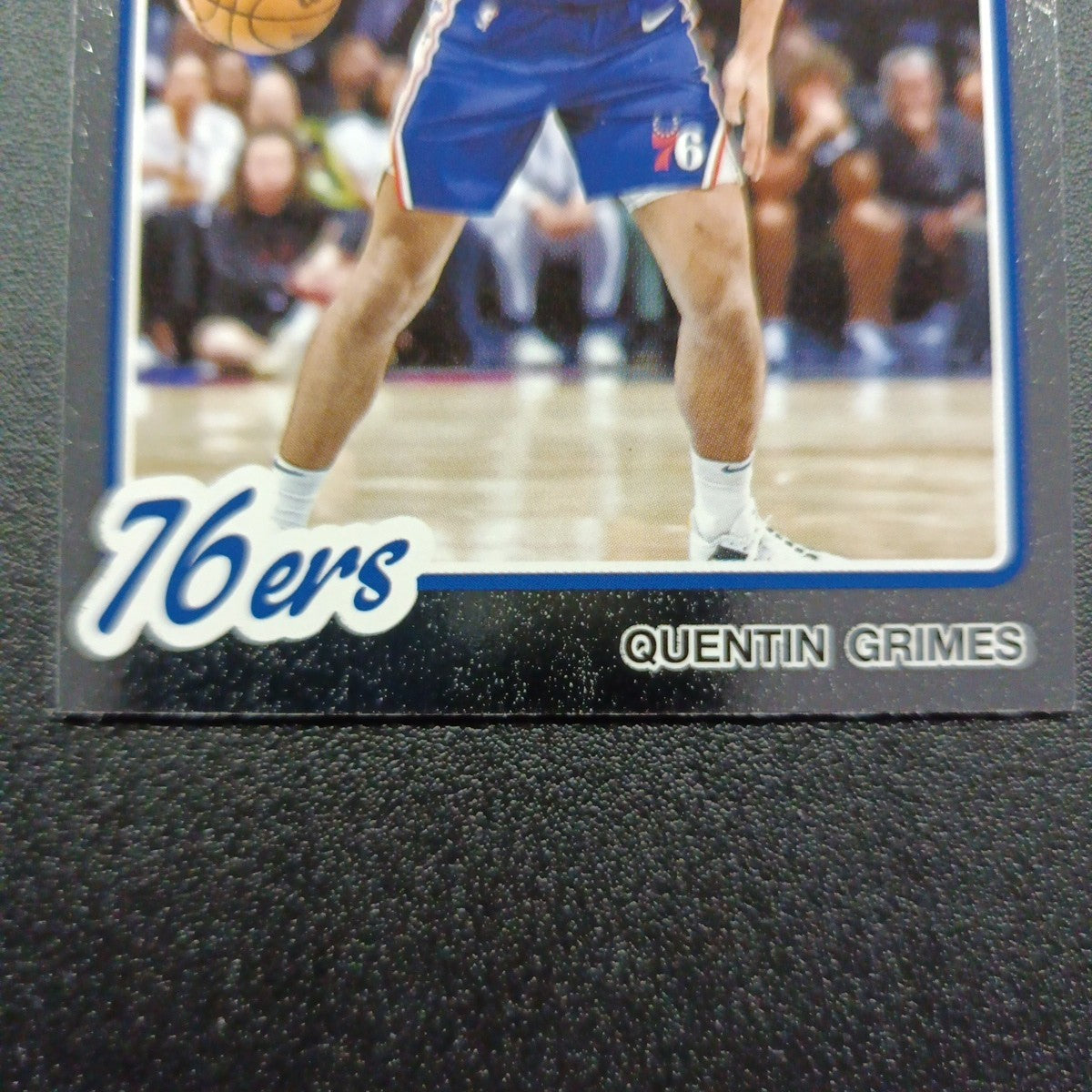 2025-26 Topps Basketball Card Quentin Grimes Silver Foil 45th Anniversary