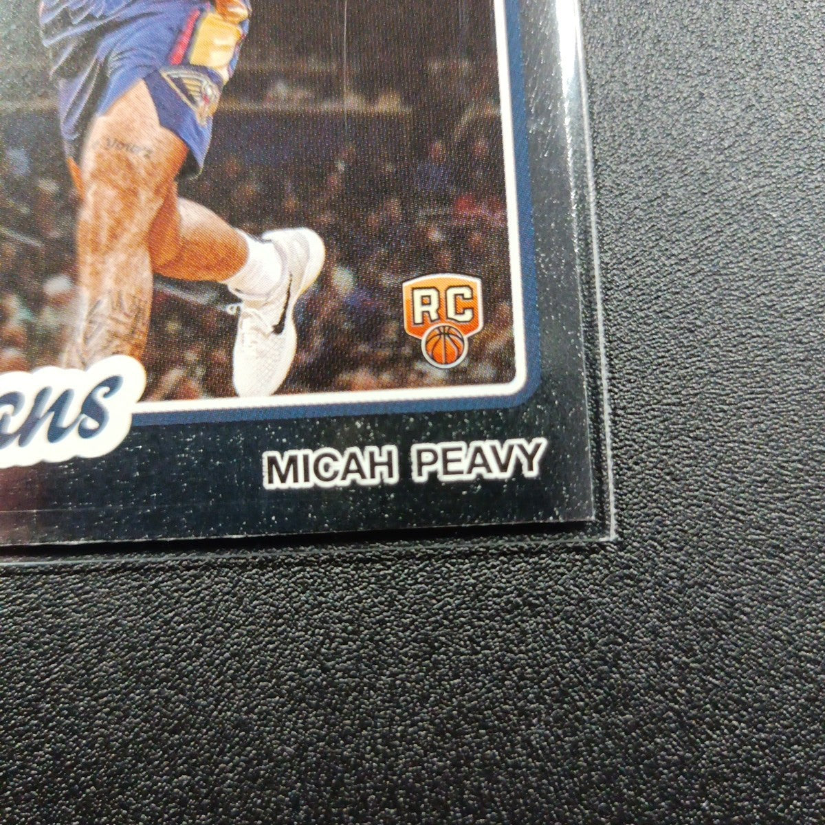 2025-26 Topps Basketball Card Micah Peavy Silver Foil 45th Anniversary Case Hit