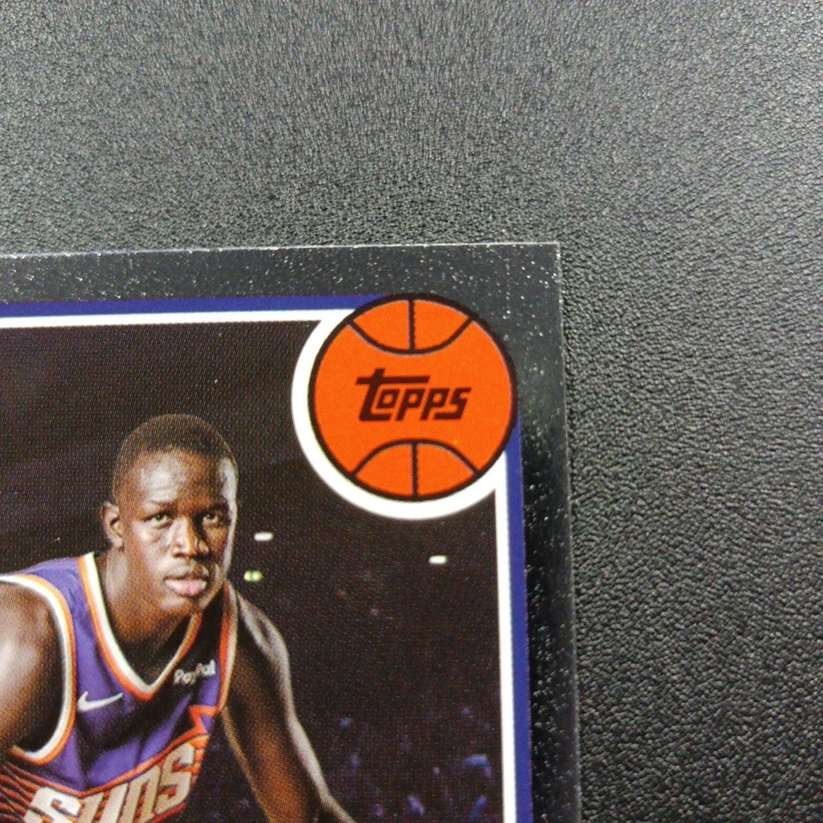 2025-26 Topps Basketball Card Khaman Maluach Silver Foil 45th Anniversary