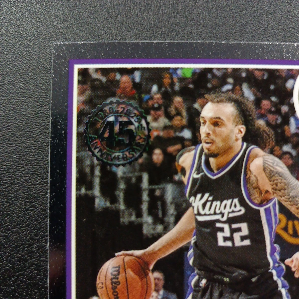 2025-26 Topps Basketball Card Devin Carter Silver Foil 45th Anniversary