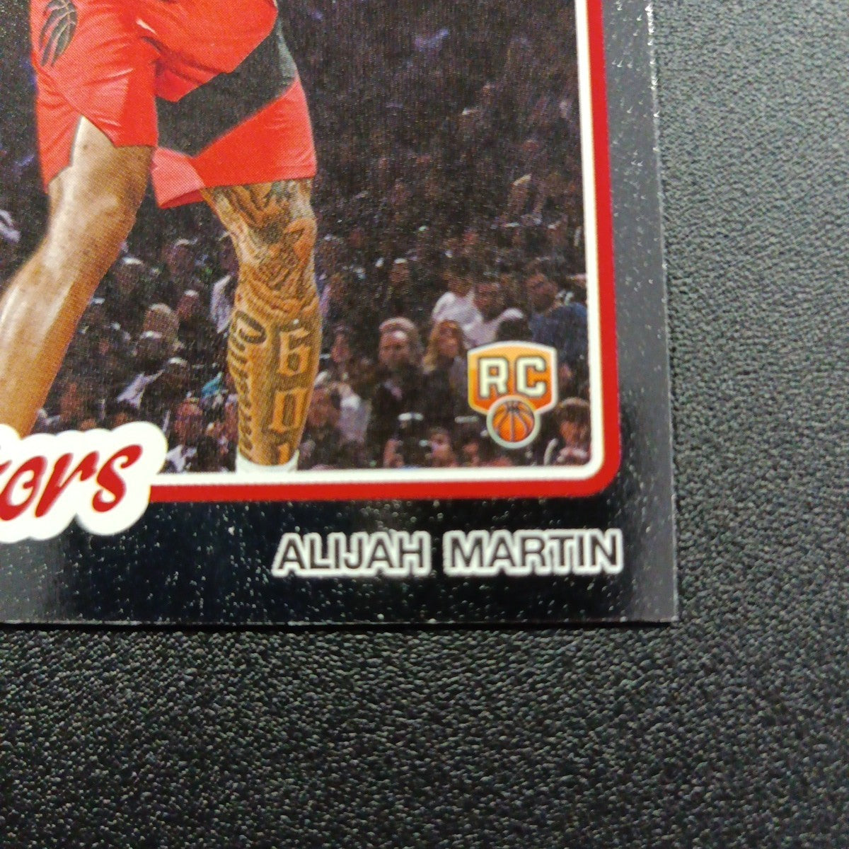 2025-26 Topps Basketball Card Alijah Martin Silver Foil 45th Anniversary