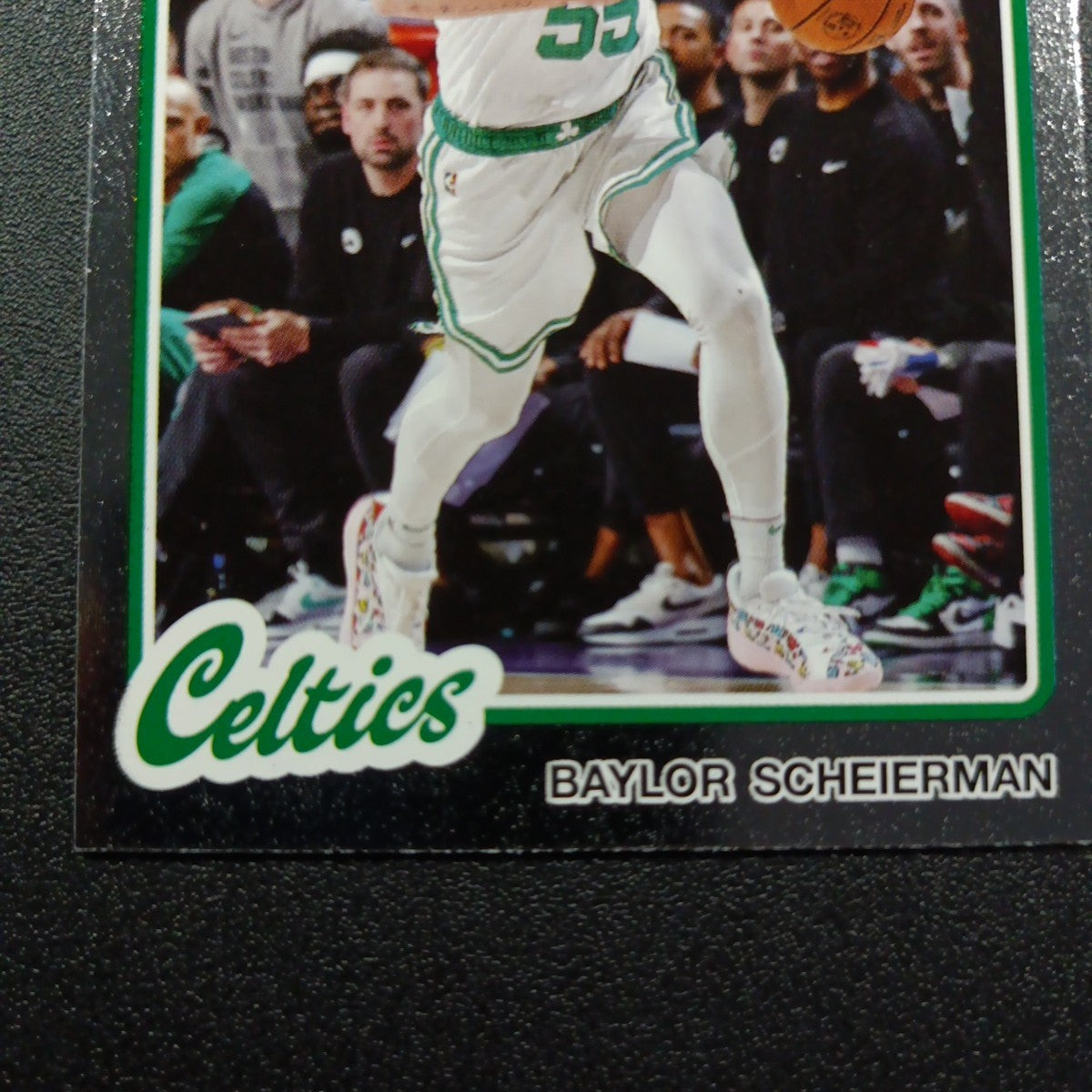 2025-26 Topps Basketball Card Baylor Sheierman Silver Foil 45th Anniversary