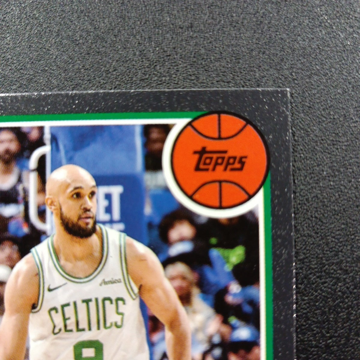 2025-26 Topps Basketball Card Derrick White Silver Foil 45th Anniversary