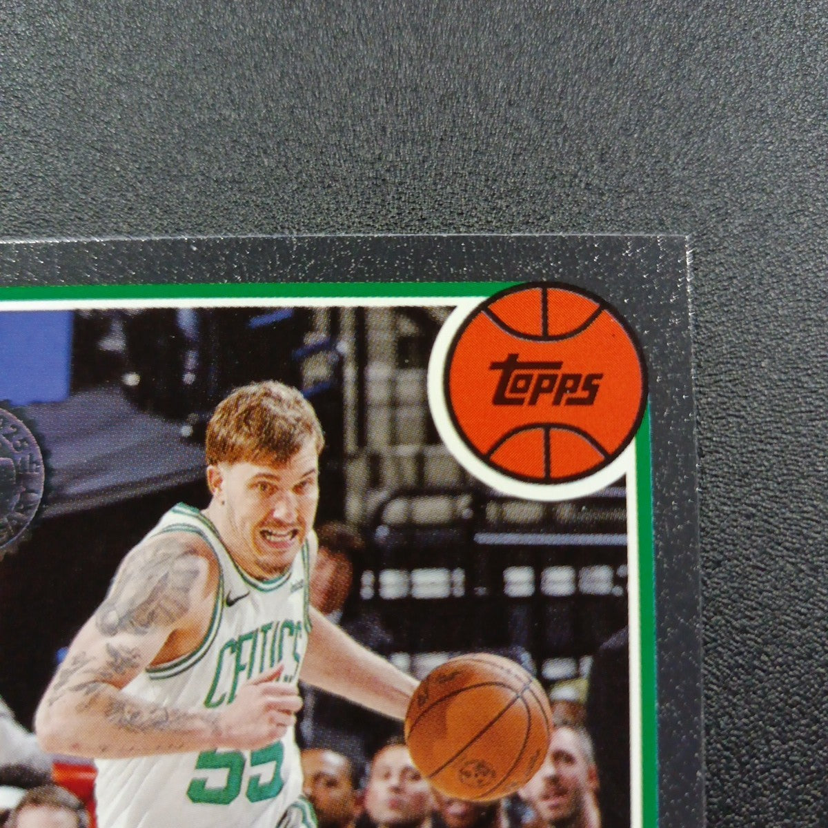 2025-26 Topps Basketball Card Baylor Sheierman Silver Foil 45th Anniversary