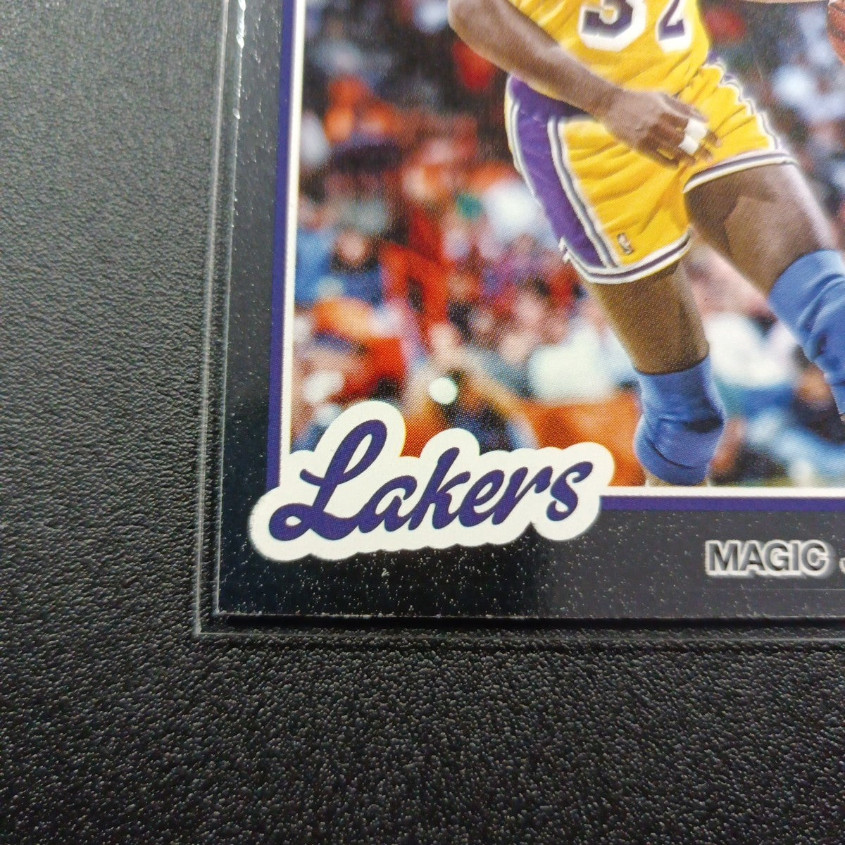 2025-26 Topps Basketball Card Magic Johnson Silver Foil 45th Anniversary