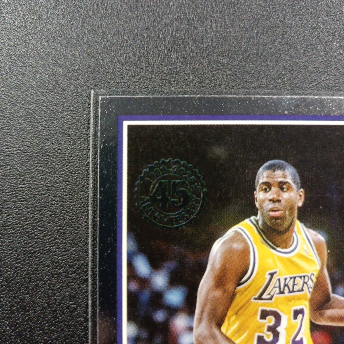 2025-26 Topps Basketball Card Magic Johnson Silver Foil 45th Anniversary
