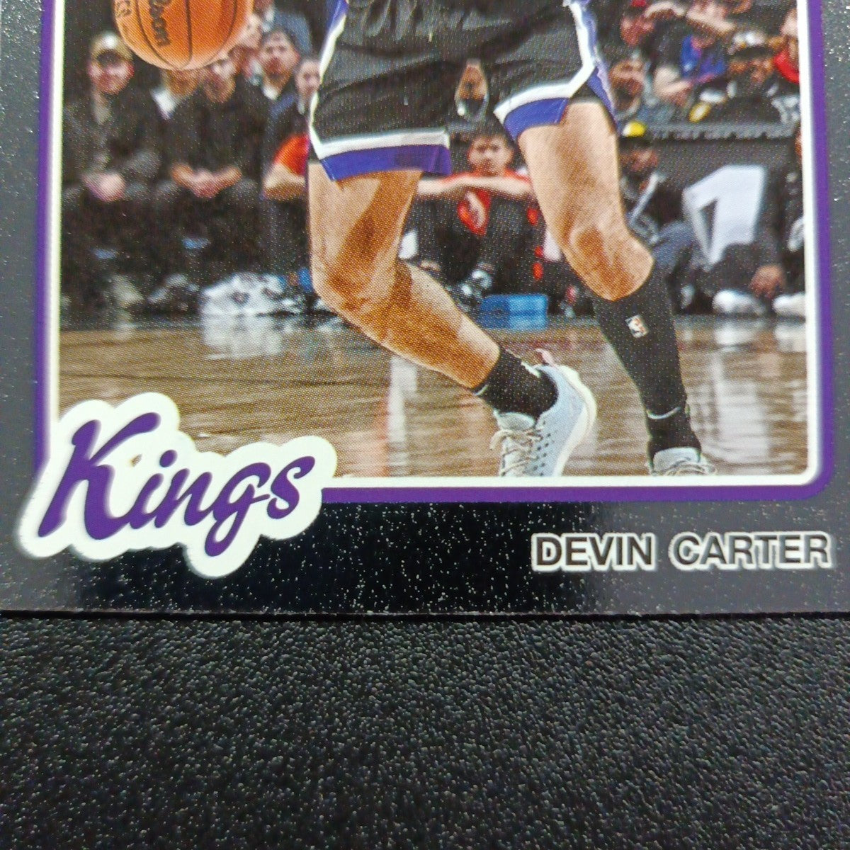 2025-26 Topps Basketball Card Devin Carter Silver Foil 45th Anniversary
