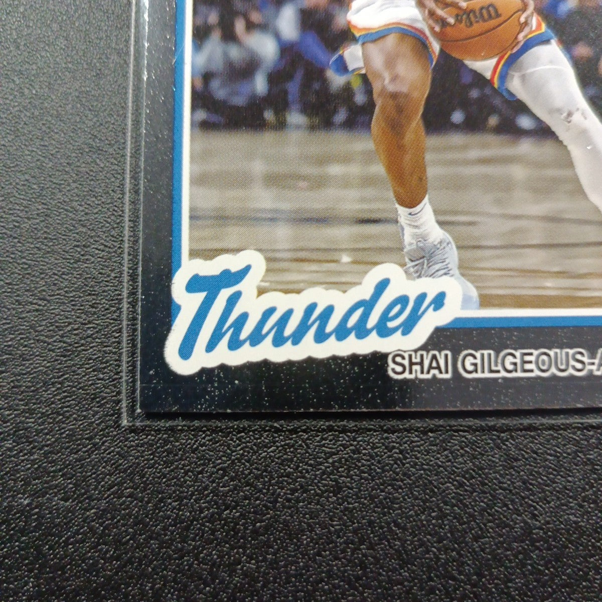 2025-26 Topps Basketball Card Shai Gilgeous Silver Foil 45th Anniversary