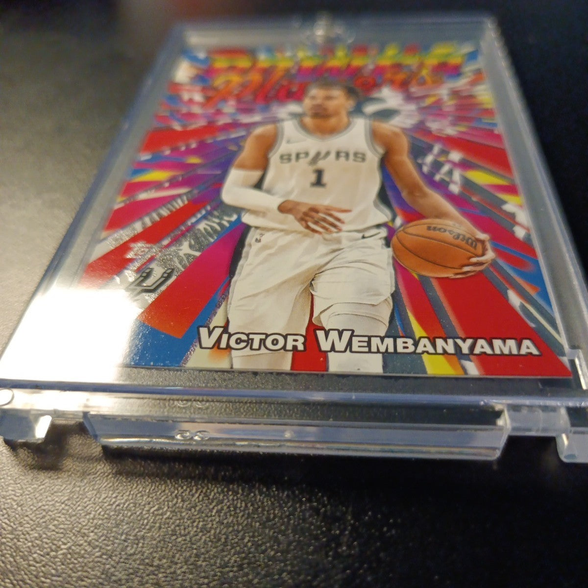 2025-26 Topps Basketball Victor Wembanyama Power Players Silver Foil Case Hit