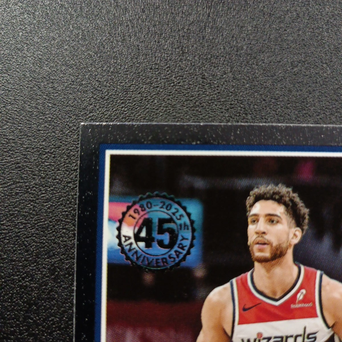 2025-26 Topps Basketball Card Colby Jones Silver Foil 45th Anniversary