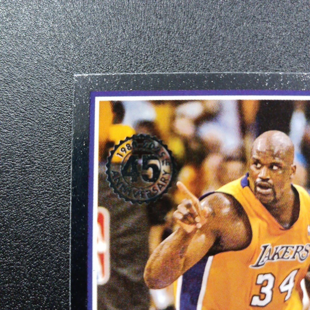 2025-26 Topps Basketball Card Shaquille O'Neal Silver Foil 45th Anniversary